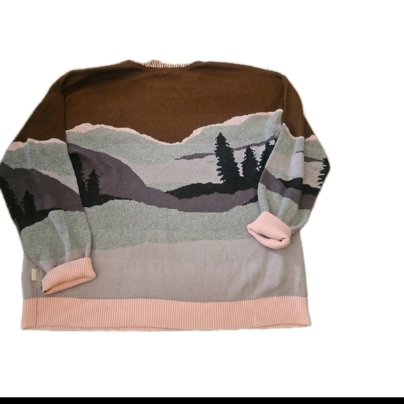 Urban Outfitters Unisex Landscape Crewneck Sweater L - Picture 4 of 9